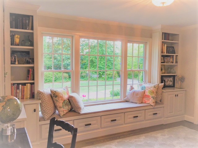 Book Case With Window Seat Agee Residence Capitol
